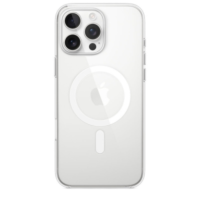 Чехол для iPhone 16 Pro Clear case с MagSafe (прозрачный)