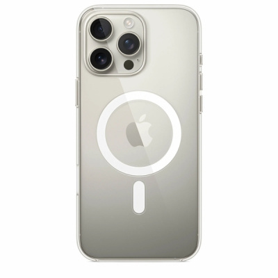 Чехол для iPhone 16 Pro Clear case с MagSafe (прозрачный)
