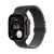 apple watch ultra 3, 2025 г., 49 мм, корпус из титана цвета black, миланский ремешок black магазин Appleworld