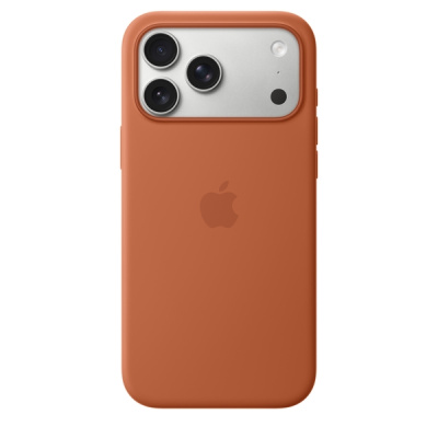 Силиконовый чехол для iPhone 17 Pro Max с MagSafe (Terra Cotta)