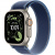 apple watch ultra 3, 2025 г., 49 мм, корпус из титана цвета natural, ремешок trail blue/bright blue  магазин Appleworld