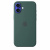 Силиконовый чехол для iPhone 16 с MagSafe (Lake Green)