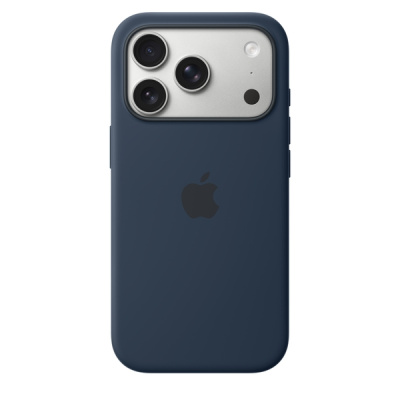 Силиконовый чехол для iPhone 17 Pro с MagSafe (Midnight)