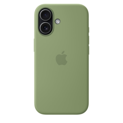 Силиконовый чехол для iPhone 17 с MagSafe (Light Moss)