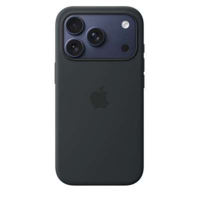 Силиконовый чехол для iPhone 17 Pro с MagSafe (Black)