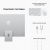 apple imac 24" retina 4,5k m1 (8c cpu, 8c gpu), 8 гб, 512 gb ssd, серебристый от магазина Appleworld