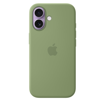 Силиконовый чехол для iPhone 17 с MagSafe (Light Moss)