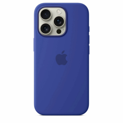 Силиконовый чехол для iPhone 16 Pro Max с MagSafe (Ultramarine)