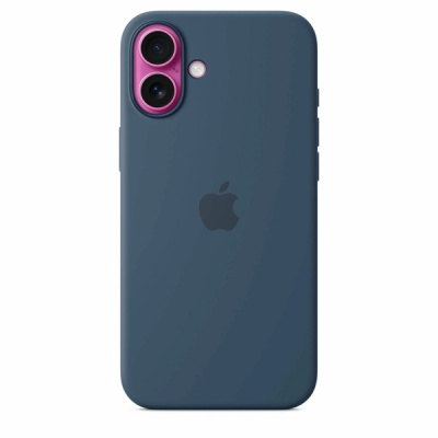 Силиконовый чехол для iPhone 16 Plus с MagSafe (Denim)