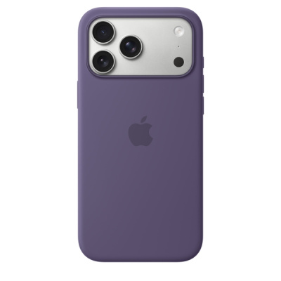 Силиконовый чехол для iPhone 17 Pro Max с MagSafe (Purple Fog)