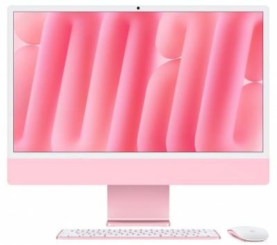 apple imac 24" retina 4,5k m4 (10c cpu, 10c gpu), 24 гб, 512 gb ssd, pink от магазина Appleworld