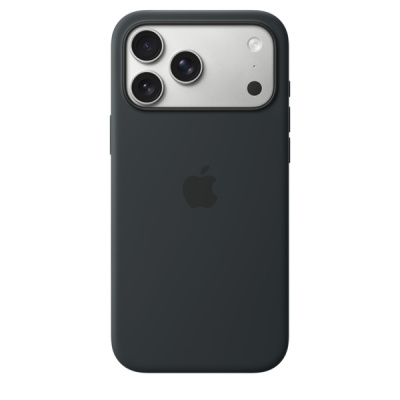 Силиконовый чехол для iPhone 17 Pro Max с MagSafe (Black)