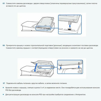 Дисковод Sony Disc Drive для Playstation 5