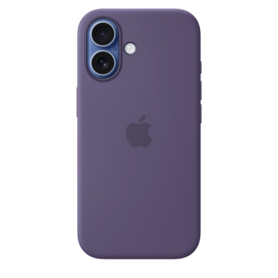 Силиконовый чехол для iPhone 17 с MagSafe (Purple Fog)