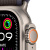 apple watch ultra 2, 49 мм, корпус из титана, ремешок trail синего/черного цвета магазин Appleworld