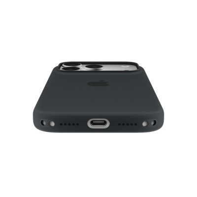 Силиконовый чехол для iPhone 17 Pro с MagSafe (Black)