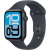 apple watch se 3, 44 мм, корпус из алюминия цвета midnight, спортивный ремешок магазин Appleworld