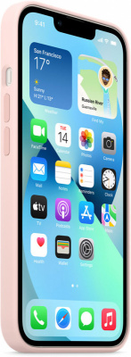 Силиконовый чехол для iPhone 13 (Pink)