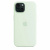 Силиконовый чехол для iPhone 15 с MagSafe (Soft Mint)