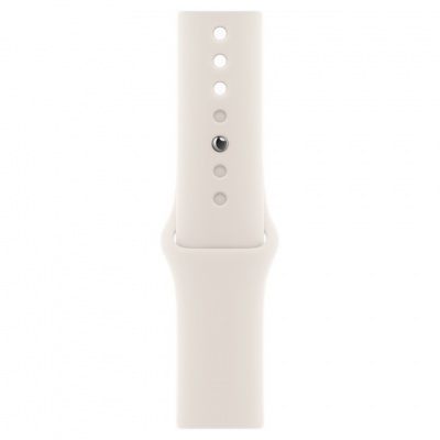 apple watch se 3, 44 мм, корпус из алюминия цвета starlight, спортивный ремешок магазин Appleworld