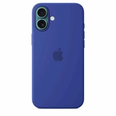 Силиконовый чехол для iPhone 16 с MagSafe (Ultramarine)