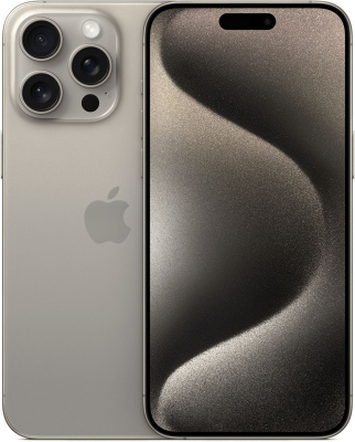телефон apple iphone 15 pro 256 gb natural titanium (sim+esim) от магазина Appleworld