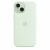 Силиконовый чехол для iPhone 15 с MagSafe (Soft Mint)