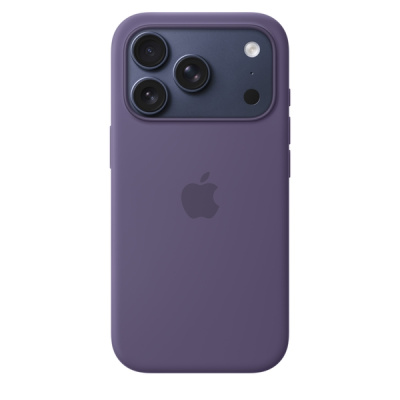 Силиконовый чехол для iPhone 17 Pro с MagSafe (Purple Fog)
