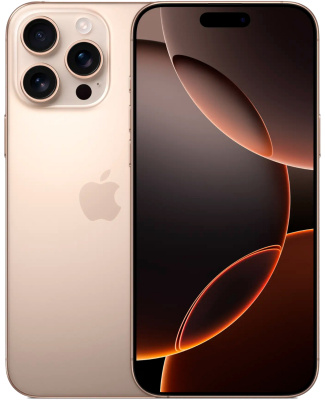 телефон apple iphone 16 pro max 256 gb desert titanium (sim+esim) от магазина Appleworld
