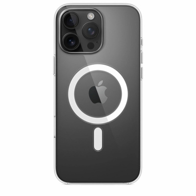 Чехол для iPhone 16 Pro Clear case с MagSafe (прозрачный)
