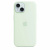 Силиконовый чехол для iPhone 15 с MagSafe (Soft Mint)