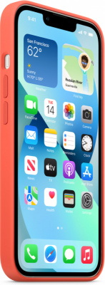 Силиконовый чехол для iPhone 13 (Nectarine)