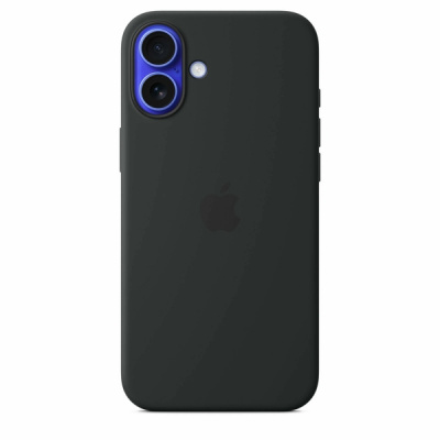 Силиконовый чехол для iPhone 16 с MagSafe (Black)